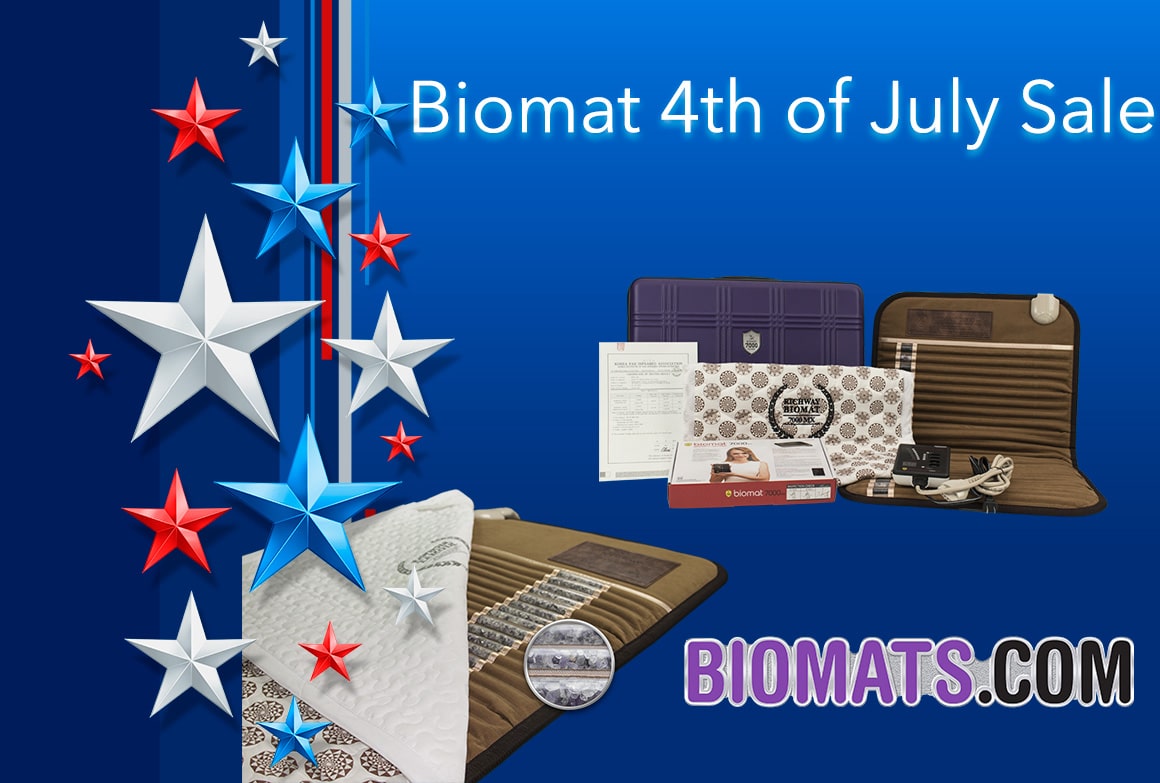 4th of July Biomat Sale
